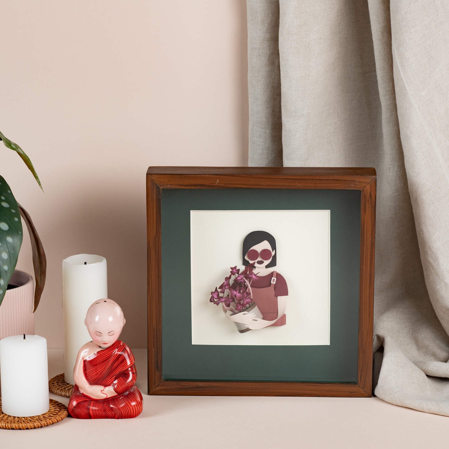 Girl with Oxalis | Plant Whisperers | Wall Art