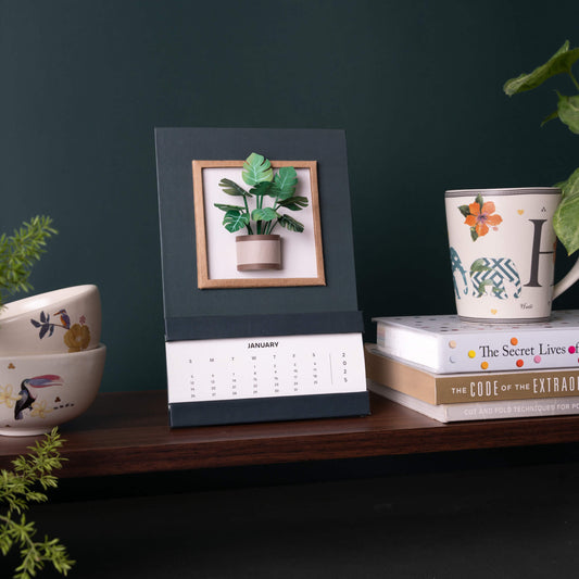 Monstera Plant Calendar 2025 | 'Wild Wonders'