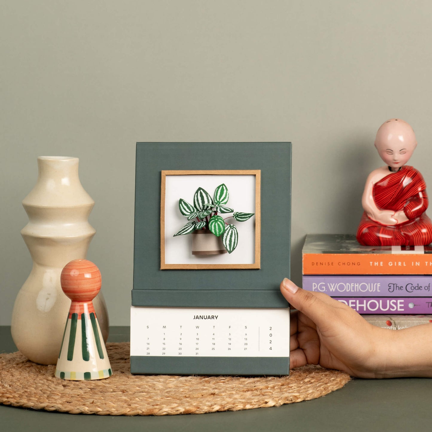 Watermelon Peperomia Plant Calendar 2025 | 'Wild Wonders'